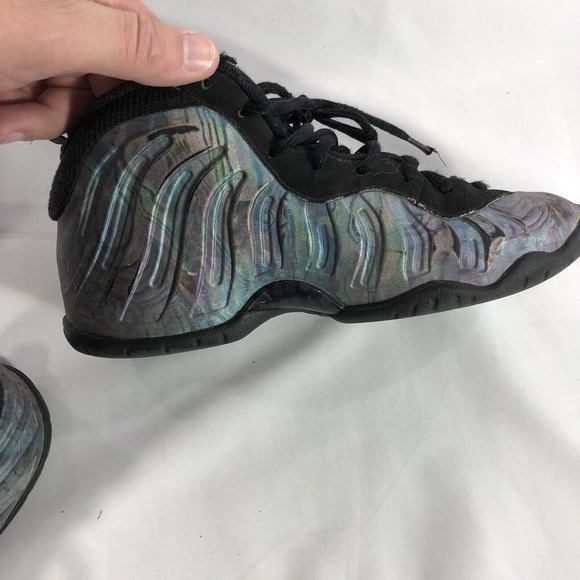 Size 5Y Nike Air Foamposite One Premium Abalone A08037-009 Shoes Sneakers Kicks - Picture 9 of 12
